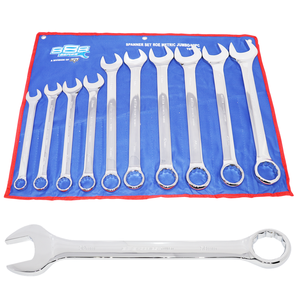 SPANNER SET - ROE JUMBO METRIC 10PC