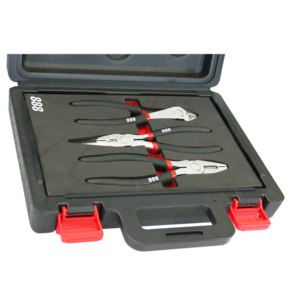 PLIERS & CUTTERS - 3PC SET IN EVA