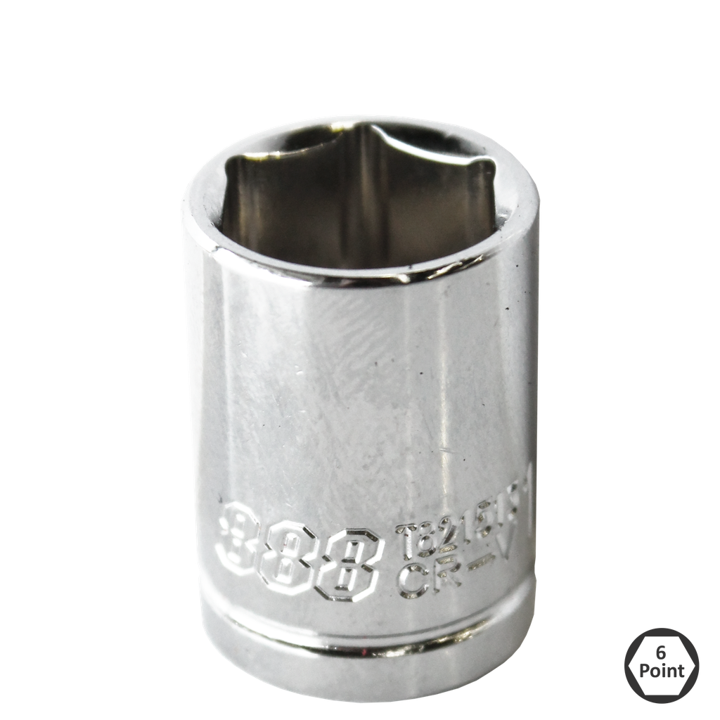 SOCKET - 1/4"DR STANDARD 6PT SAE 9/32"