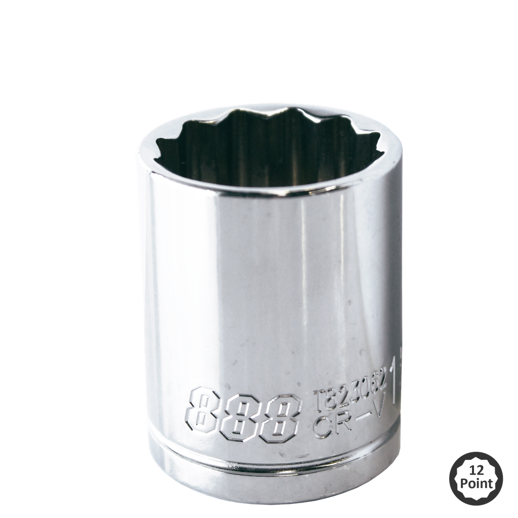 SOCKET 1/2DR 12PT SAE 1-1/16"