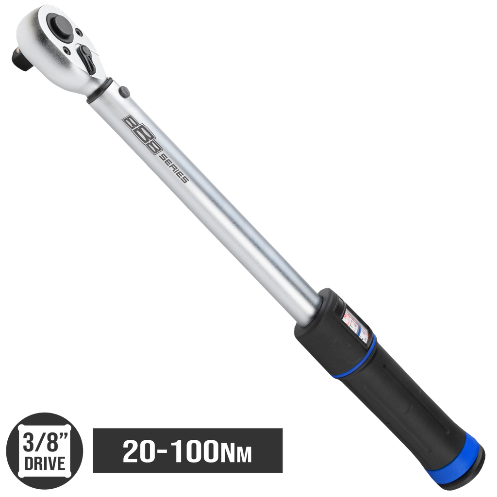 MEASURING - TORQUE WRENCH 3/8"DR 20-100NM