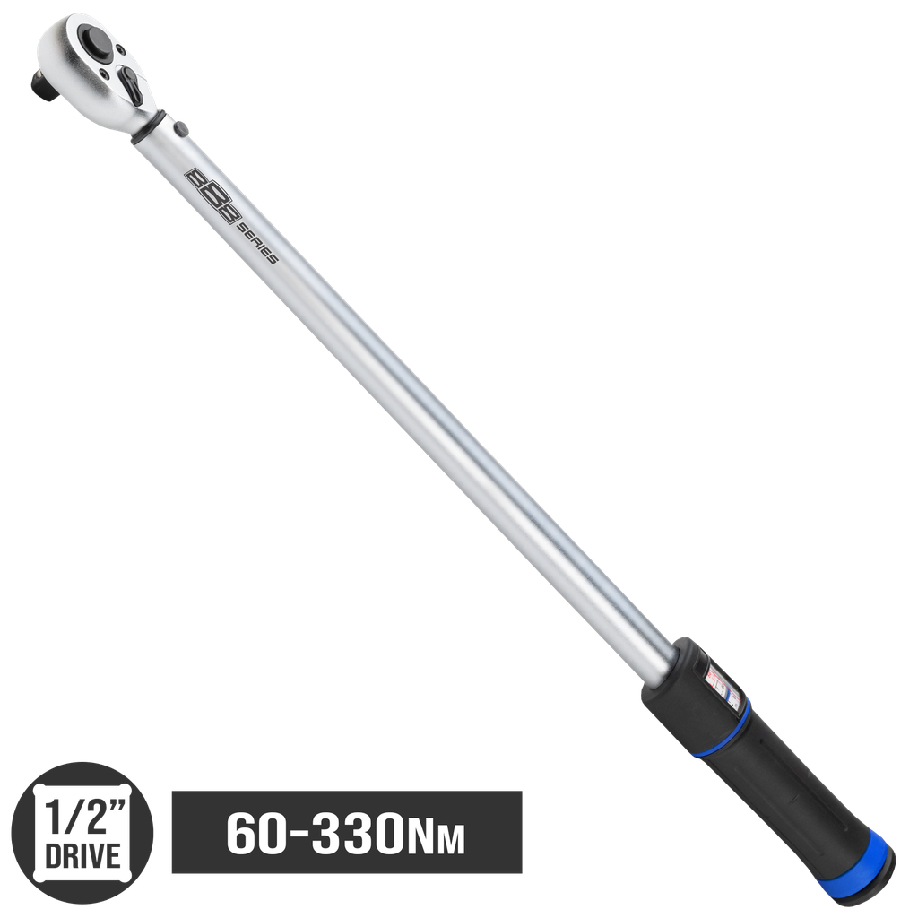 MEASURING - TORQUE WRENCH 1/2"DR 60-330NM