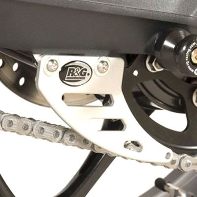 [RGPTG0009SI] R&G Aluminium Motorcycle Toe Chain Guard