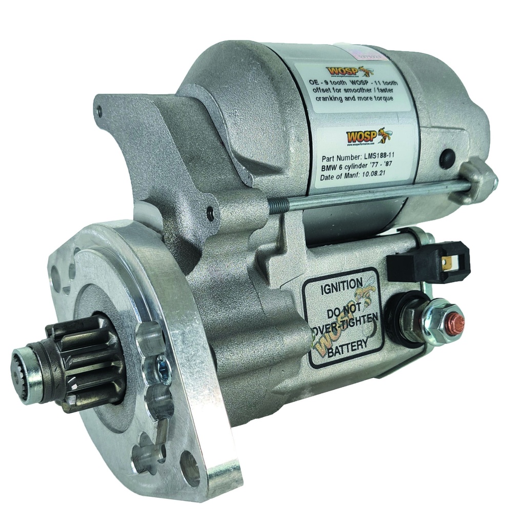 [WSPLMS188-11] WOSP Lightweight High Torque Starter Motor - BMW 3 & 5 Series M20 Engine