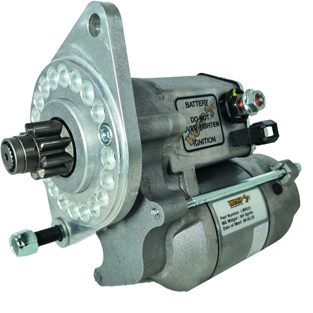 [WSPLMS021] WOSP Lightweight High Torque Starter Motor - MG Midget / Sprite A-Series
