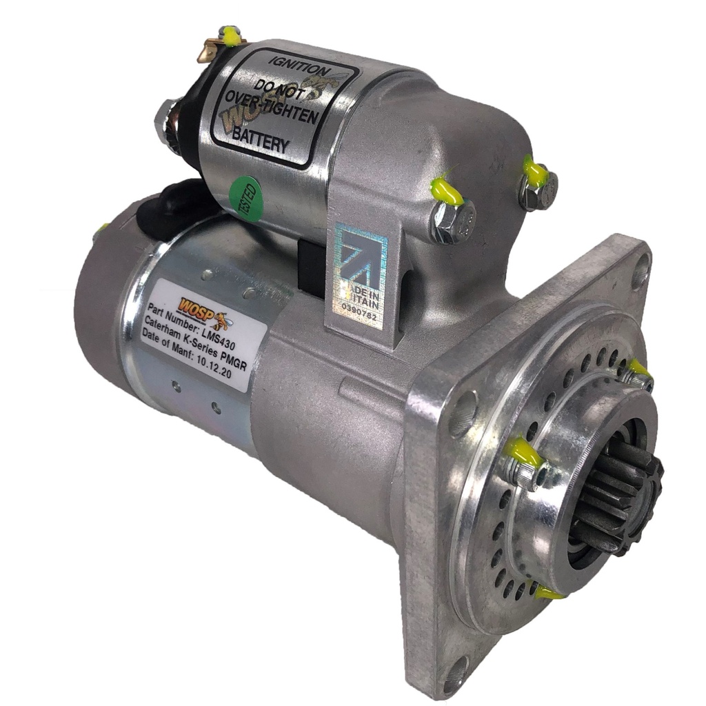 [WSPLMS430] WOSP Lightweight High Torque Starter Motor - Caterham K-Series