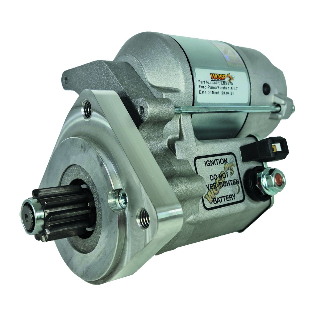 [WSPLMS170] WOSP Lightweight High Torque Starter Motor - Ford Zetec / Sigma 1.25/1.4/1.6/1.7