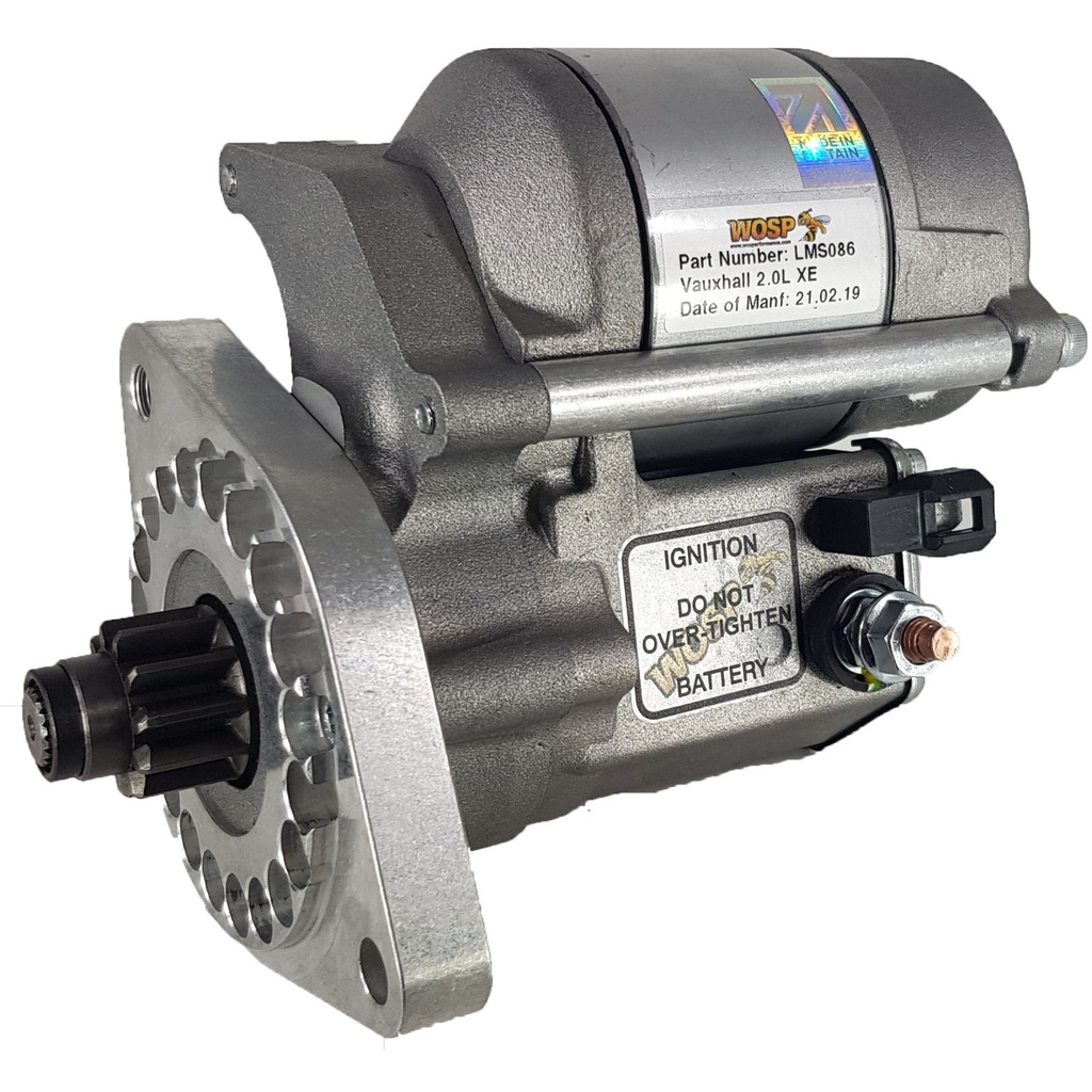 [WSPLMS086] WOSP Lightweight High Torque Starter Motor - Vauxhall / Opel 20XE Redtop