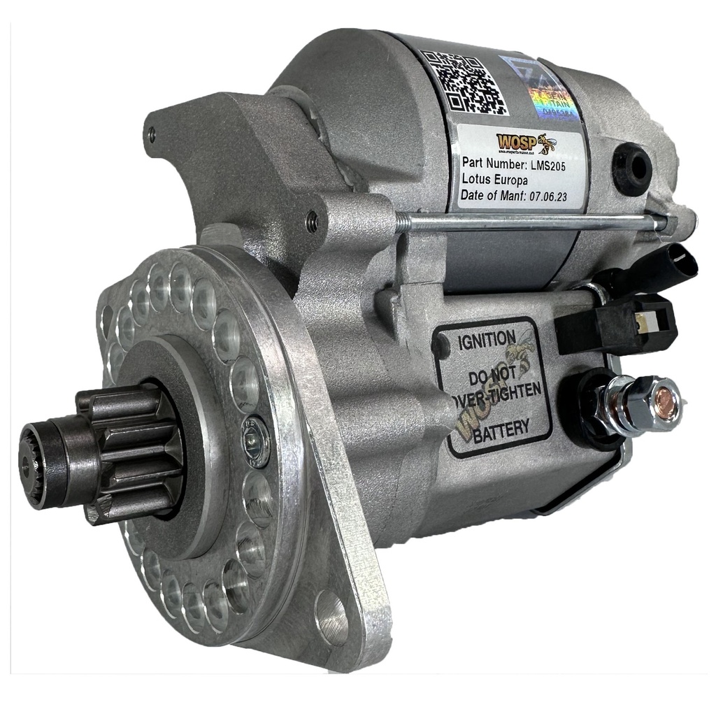 [WSPLMS205] WOSP Lightweight High Torque Starter Motor - Lotus Europa Twin Cam