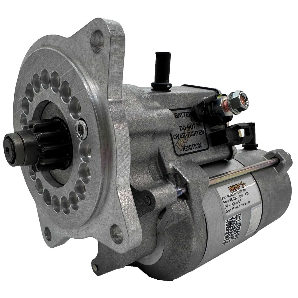 [WSPLMS902] WOSP Super Duty 2.0kW Starter Motor Ford FE V8 390 / 427 / 428