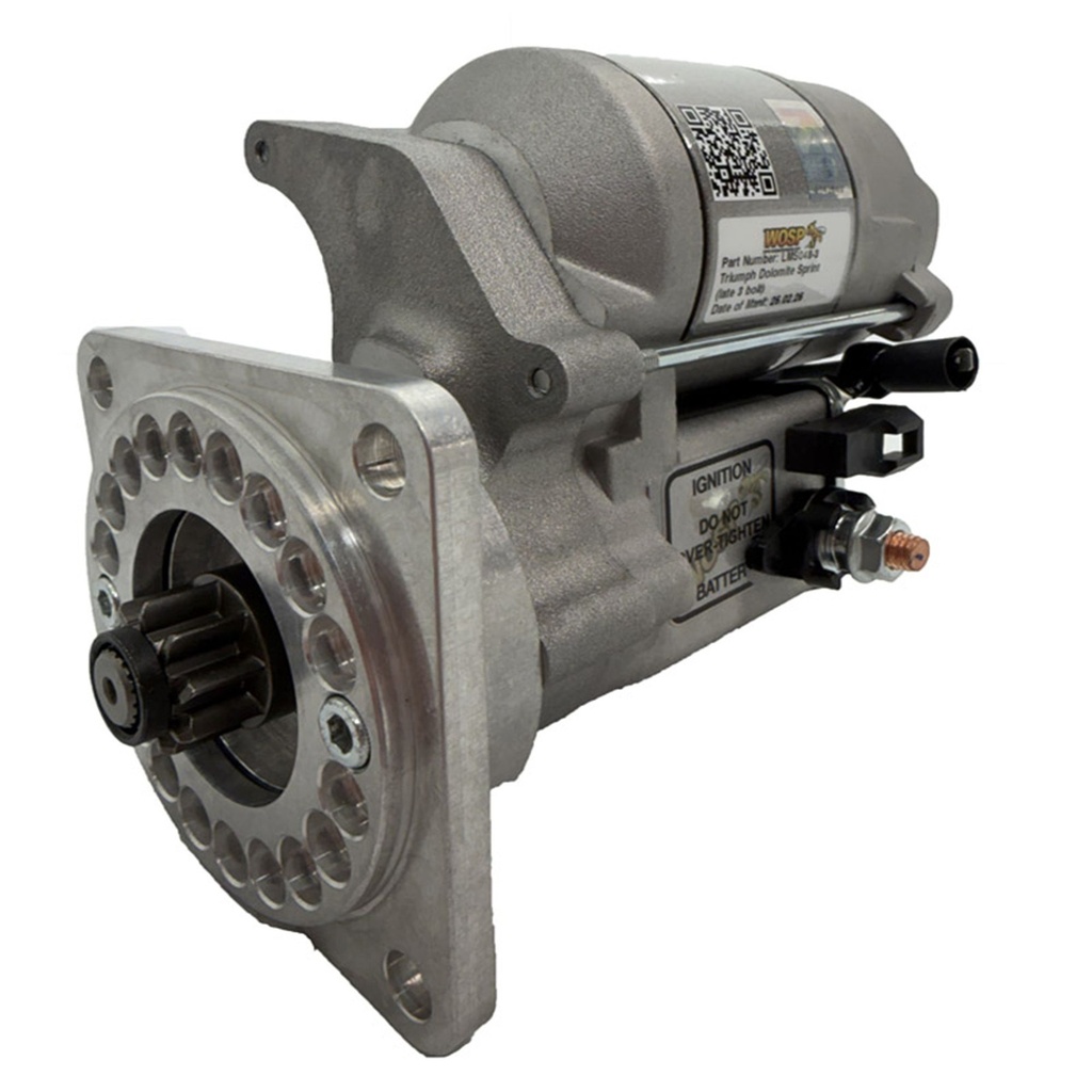 WOSP Lightweight High Torque Starter Motor - Triumph Dolomite 1850 / Sprint