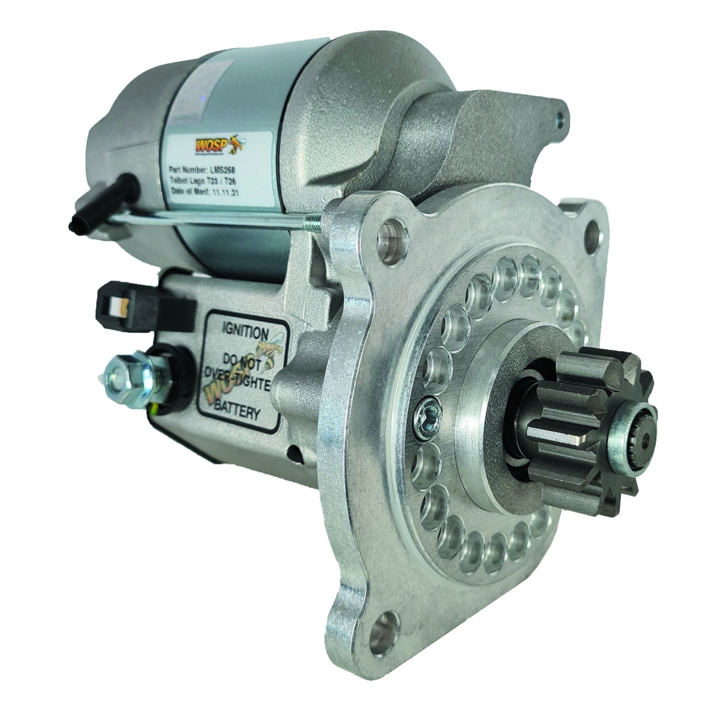 [7002012-3865758] WOSP Lightweight High Torque Starter Motor - Talbot Lago T23 / T26 (10 Tooth Pinion)