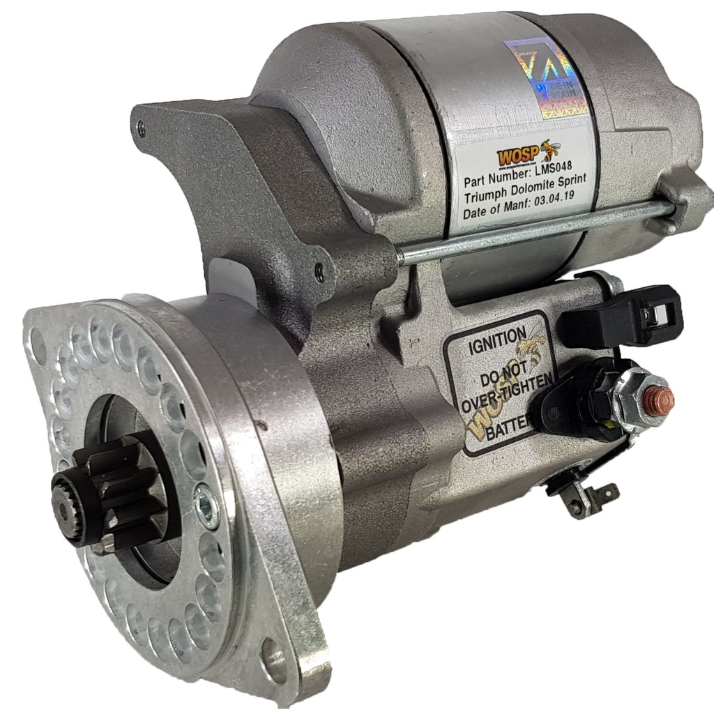 [WSPLMS048-2] WOSP Lightweight High Torque Starter Motor - Triumph Dolomite