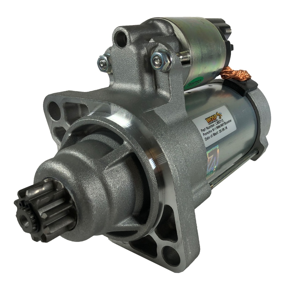 [WSPLMS712] WOSP OE High Performance PMGR Starter Motor - Porsche 911 (997) / Boxster / Cayman