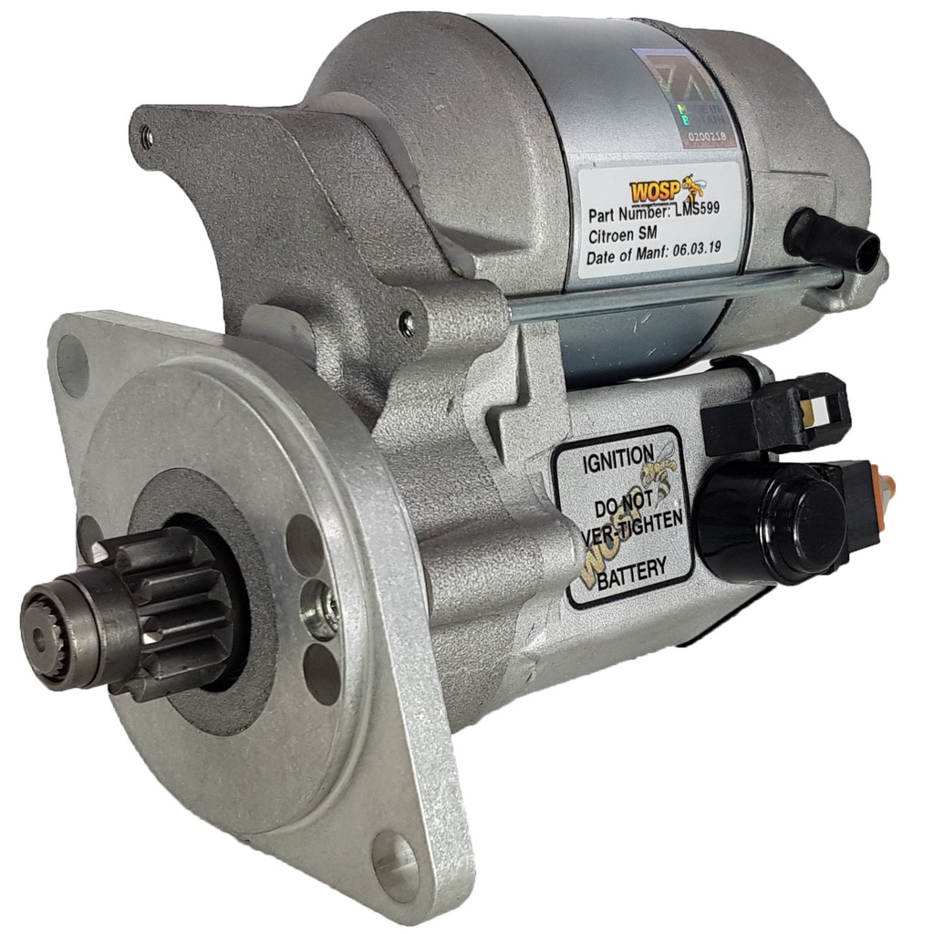 [WSPLMS599] WOSP Lightweight High Torque Starter Motor - Citroen SM / Maserati Merak