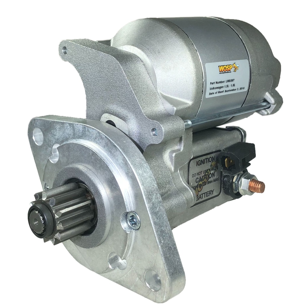[WSPLMS597] WOSP Lightweight High Torque Starter Motor - VW Golf Mk1 / Austin Maestro/ Montego