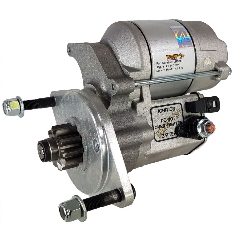 WOSP Lightweight High Torque Starter Motor - Jaguar 3.8 Engine To 4.2 Bellhousing