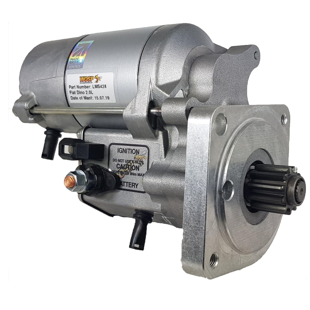 [WSPLMS428] WOSP Super Duty Starter Motor - Fiat / Lancia Twin Cam