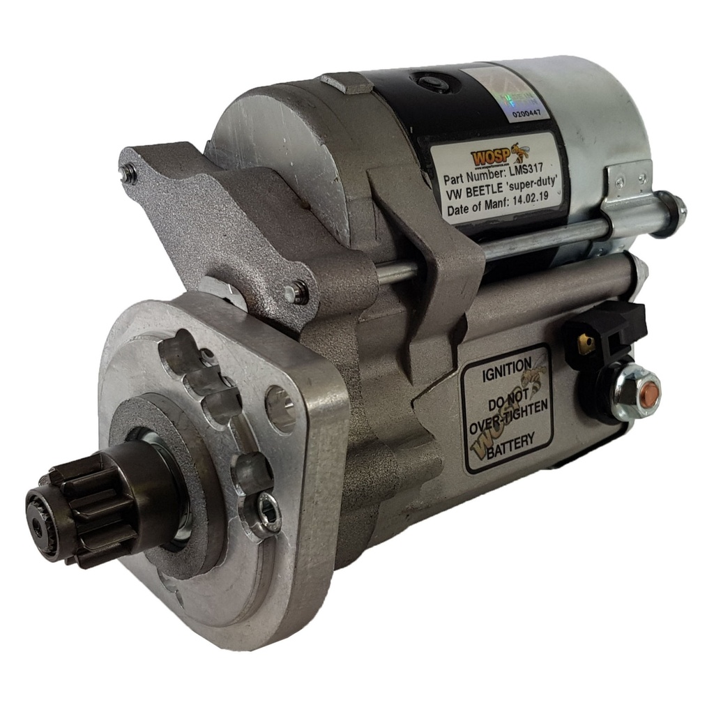 [WSPLMS317] WOSP Lightweight High Torque Starter Motor 1.0kW - Porsche 911 / VW Beetle