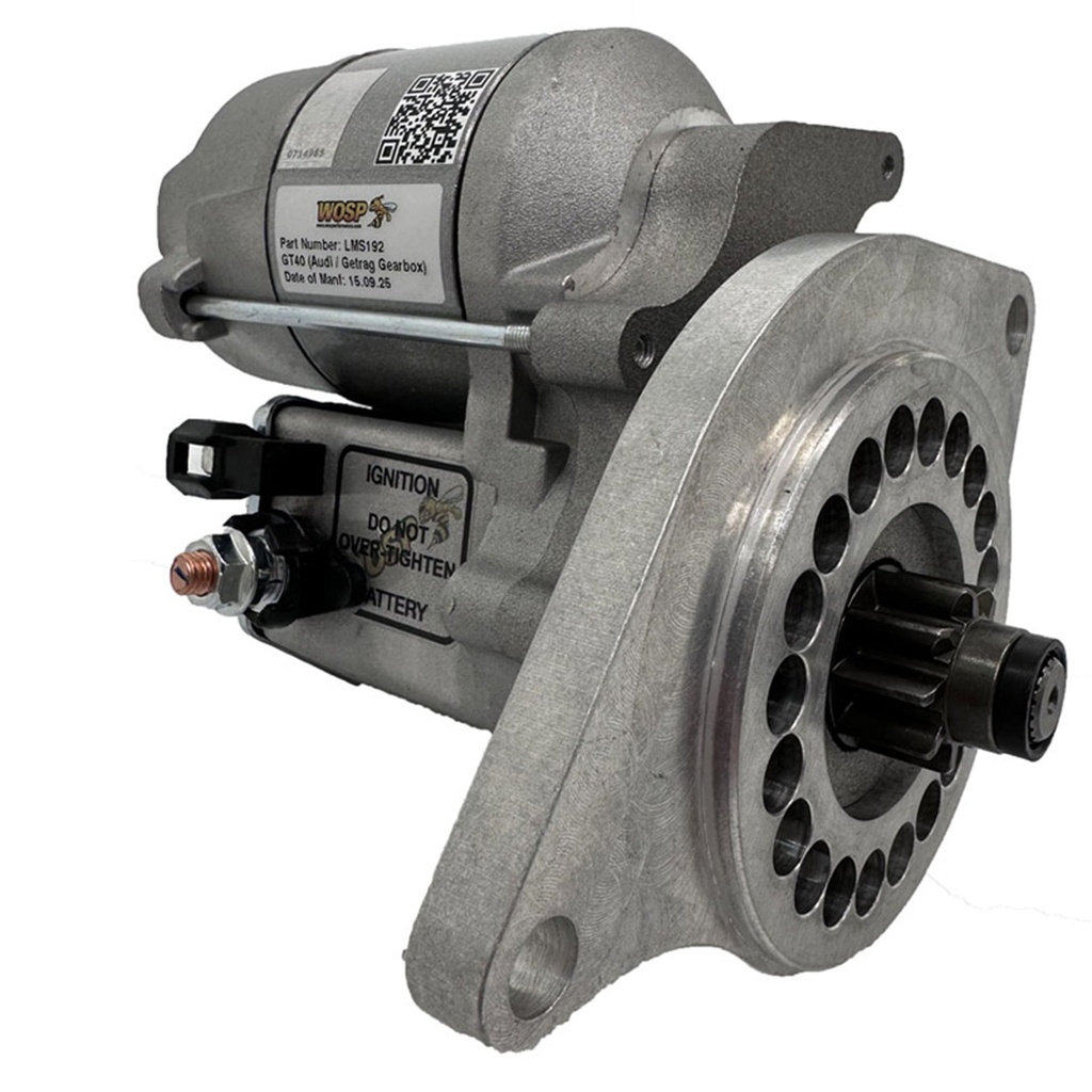 WOSP Lightweight High Torque Starter Motor - Ford GT40 Replica / Audi Getrag Gearbox