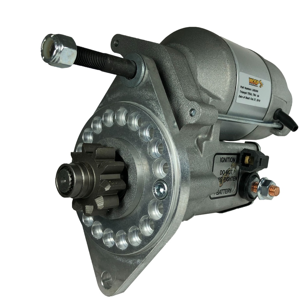 [WSPLMS006] WOSP Lightweight High Torque Starter Motor - Triumph TR3A / TR4 / TR4A