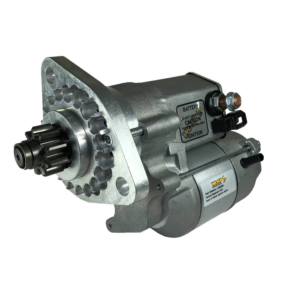 WOSP Lightweight High Torque Starter Motor - Ferrari V12