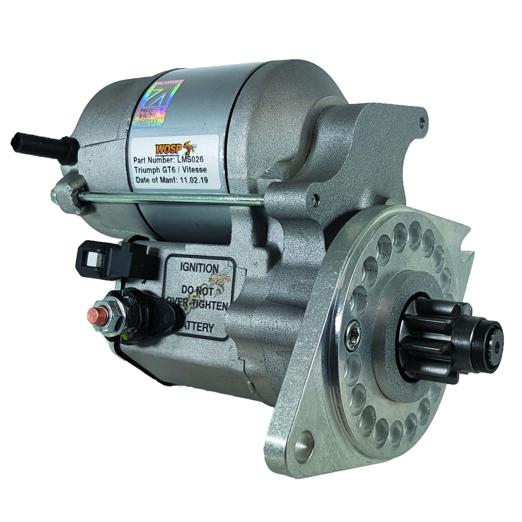 [WSPLMS026] WOSP Lightweight High Torque Starter Motor - Triumph Spitfire / Dolomite / GT6