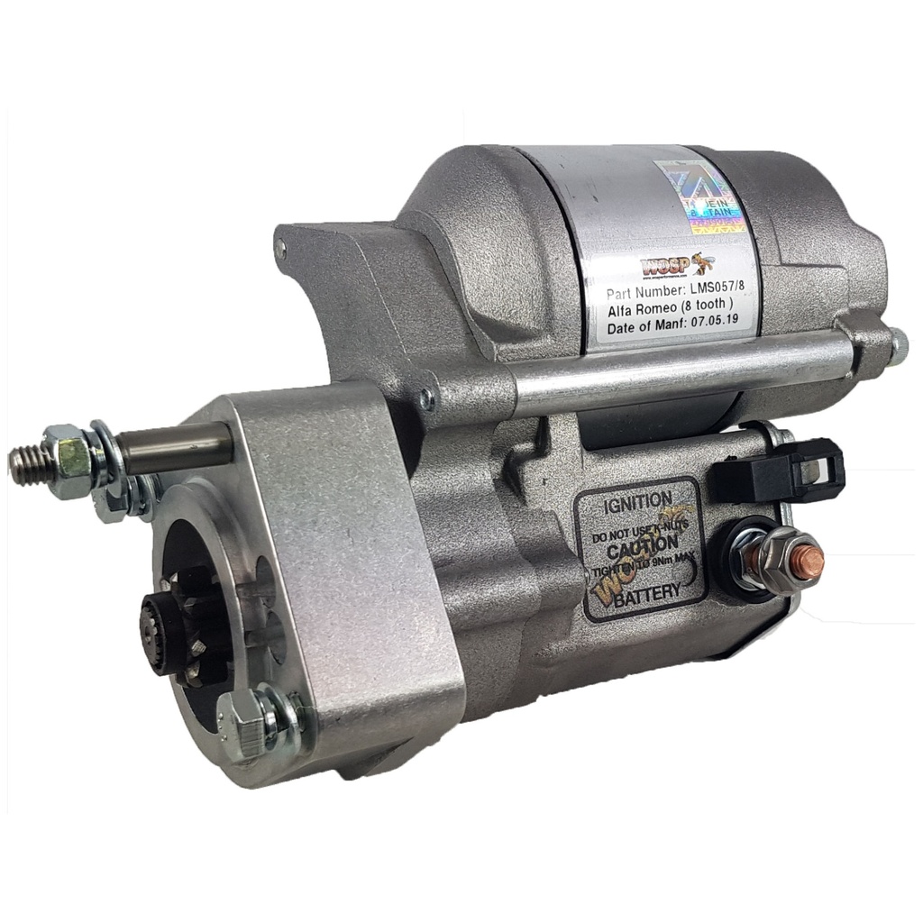WOSP Lightweight High Torque Starter Motor - Alfa Romeo 105 / Twin Cam