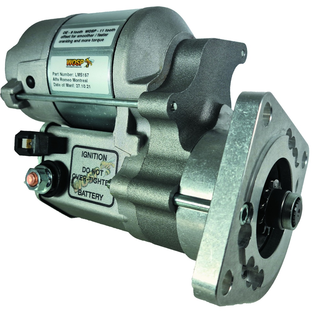 [WSPLMS157] WOSP Lightweight High Torque Starter Motor - Alfa Romeo Montreal