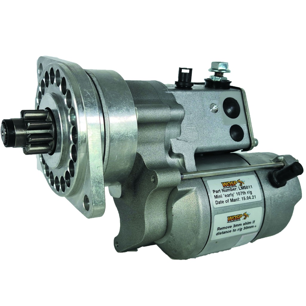 [WSPLMS011] WOSP Lightweight High Torque Starter Motor - Austin / Rover Mini / Metro / Maxi