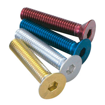 [240903-1914419] Pro-Bolt Countersunk Alloy Bolts - Pack Of 5 (Black, M4 x 0.70mm, 12.5mm)