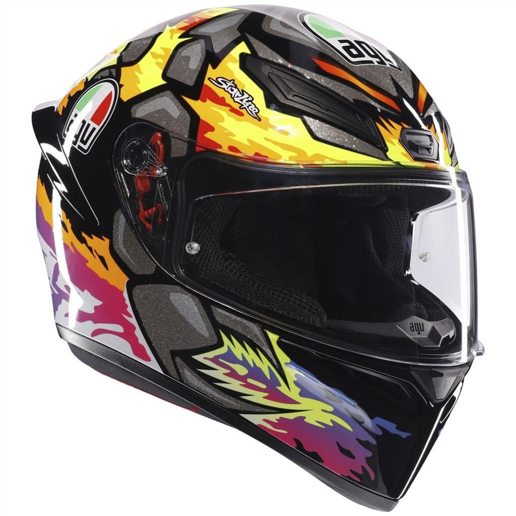 [5001467-3819039] AGV K1-S Bezzecchi 2023 Replica Motorcycle Helmet (M (57-58cm))