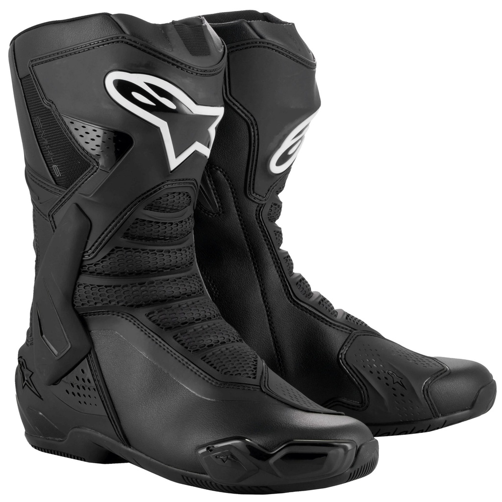 [5001927-3863667] Alpinestars SMX-6 V3 Motorcycle Boots (UK 7 / Eur 41, Black)