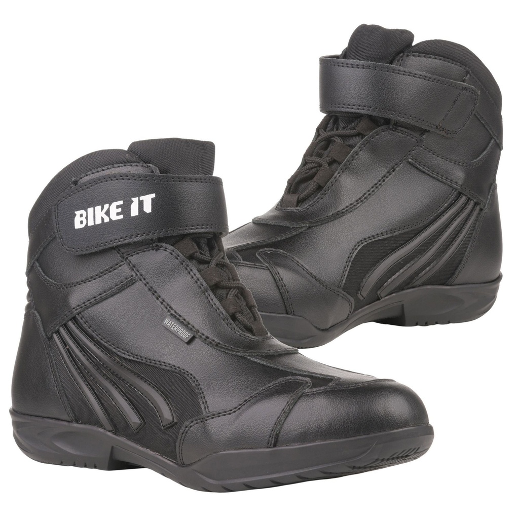 [5000368-3463760] Bike-It Perun Waterproof Motorcycle Boots (UK 8 / Eur 42)