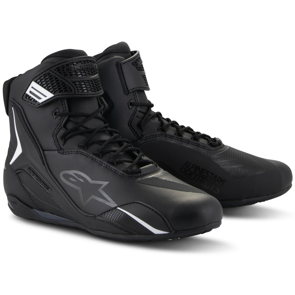 [5001930-3863733] Alpinestars Faster 4 Motorcycle Shoes (UK 10, Black)