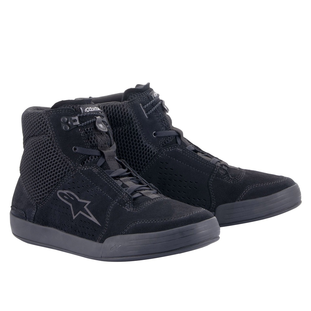 [5000009-3050909] Alpinestars Chrome Motorcycle Shoes (UK 9.5 / Eur 43, Black / Black)