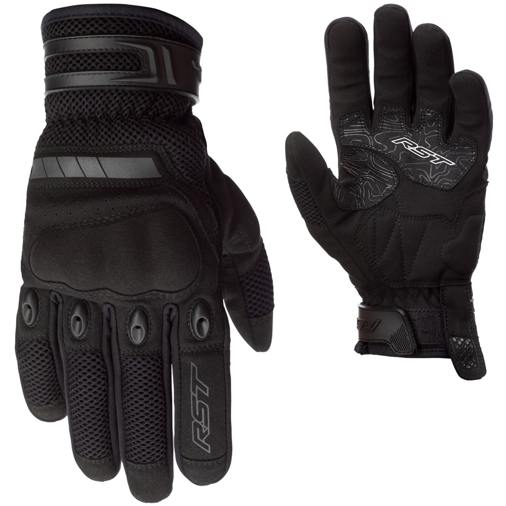 [5001908-3862540] RST 2951 Ventilator-X CE Motorcycle Gloves (S, Black / Black)