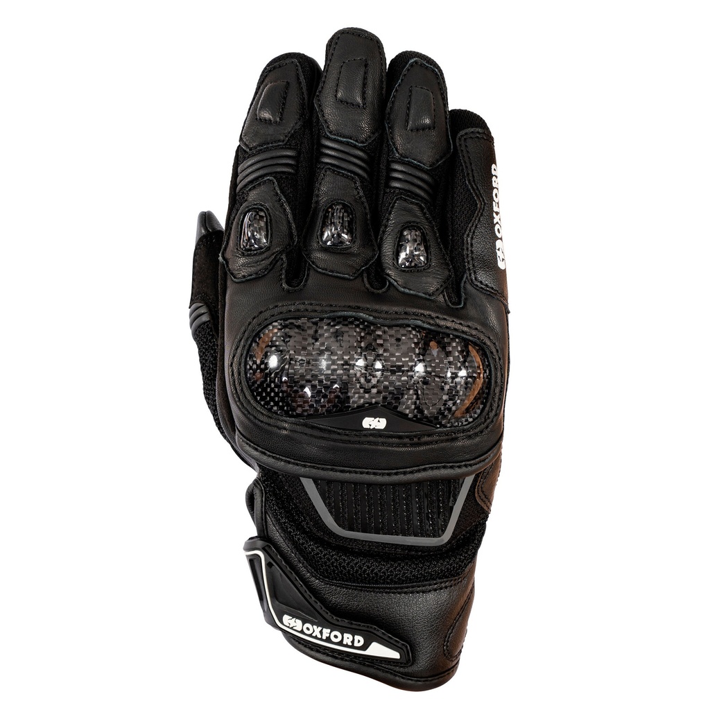 [5001431-3832804] Oxford RP-4S 3.0 Motorcycle Gloves (S, Black / White)