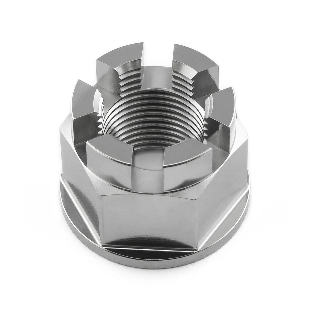 Pro-Bolt Titanium Swingarm Pivot Flanged Nut