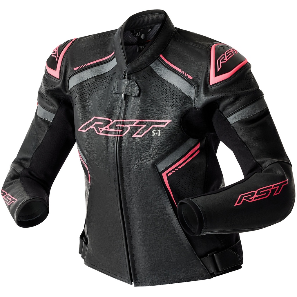 RST S1 D3O Ladies Leather Motorcycle Jacket
