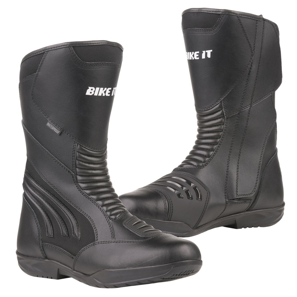 [5000352-3464201] Bike-It Burhou All-Season Waterproof Motorcycle Boots (UK 8 / Eur 42)