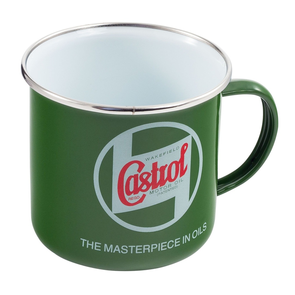 [CASSTR588] Castrol Classic Enamelled Tin Mug