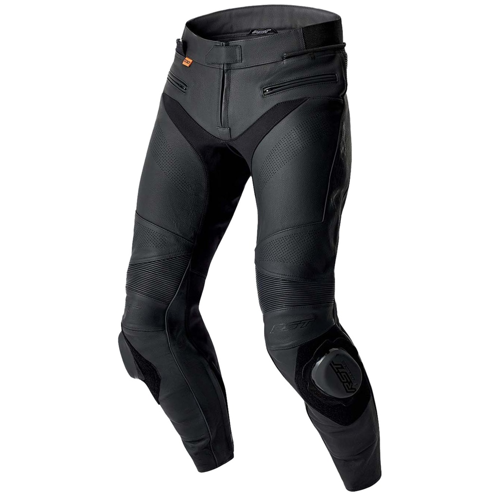 RST S1 D3O Leather Long Leg Motorcycle Pants