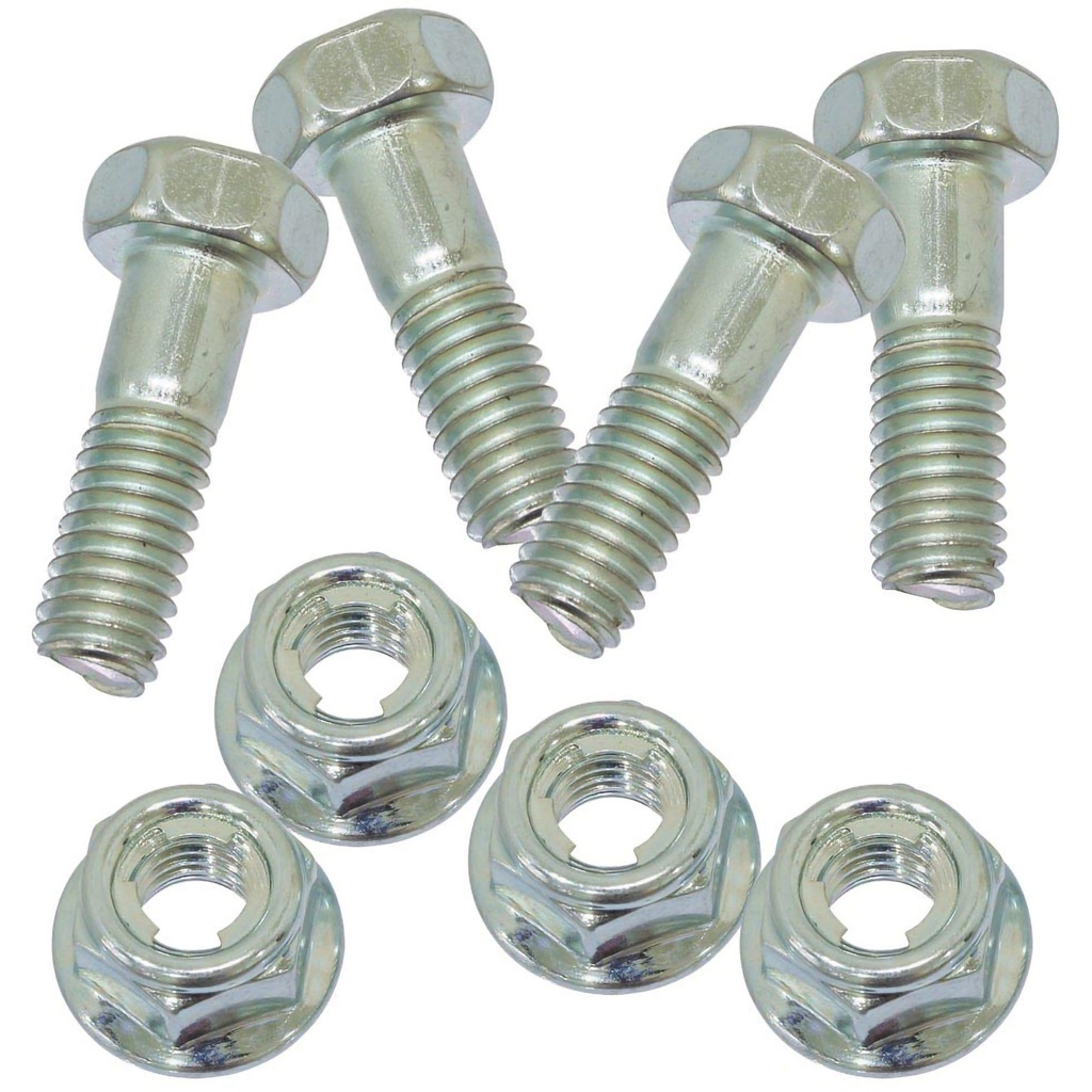 Bike-It Rotor Bolts/Nuts Honda Rear M6X19Mm (4Pcs) Steel 10.9 (85-76501)