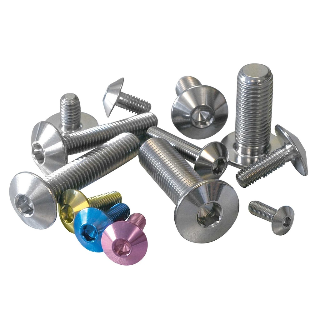 Pro-Bolt Dome Head Titanium Bolts