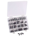 Bike-It Universal Set Screw Kit - 150 Piece - Black