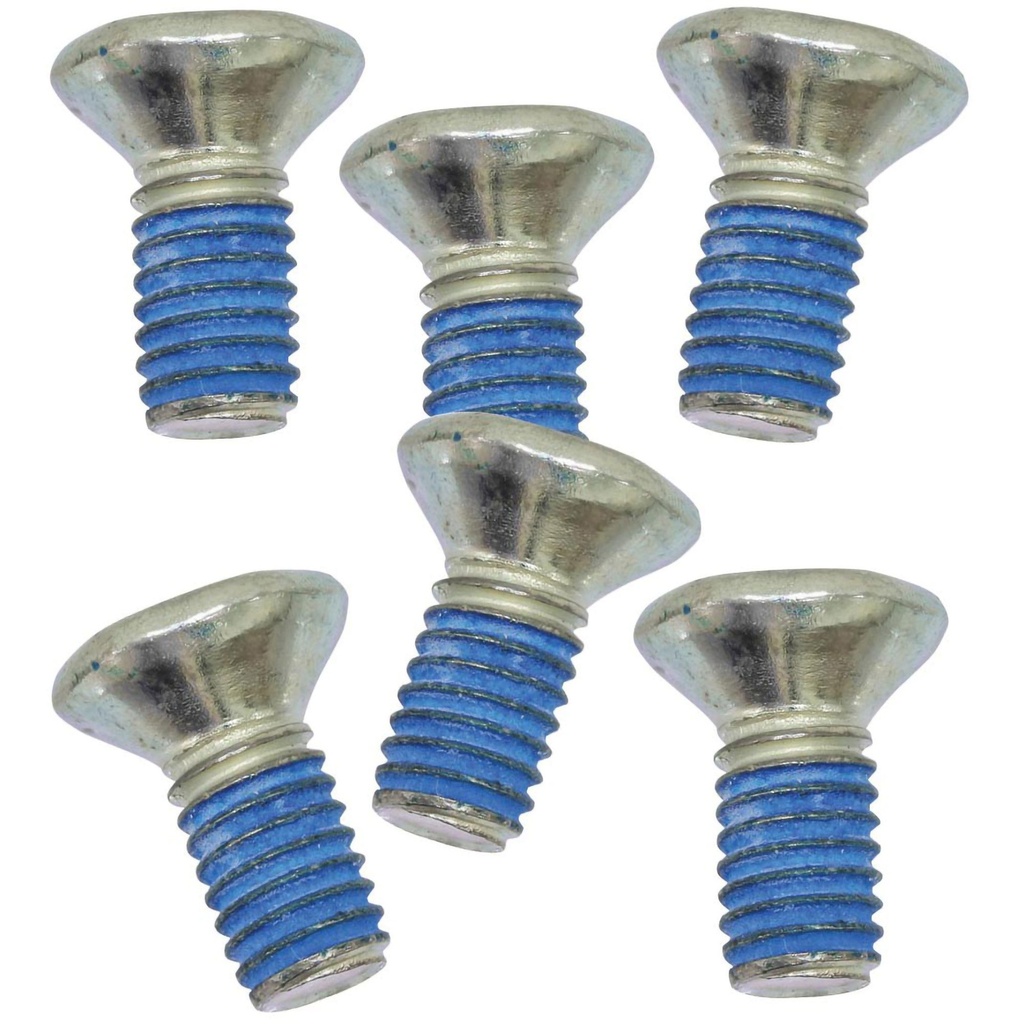Bike-It Rotor Bolts Countersunk Yamaha Front M6X12mm (6Pcs) Steel