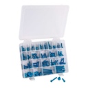 Bike-It Universal Set Screw Kit - 150 Piece - Blue