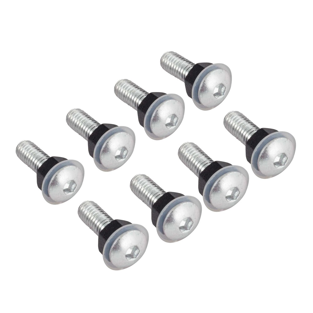 Bike-It Screen Bolt Kit - Pack of 8 - Silver