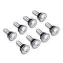 Bike-It Screen Bolt Kit - Pack of 8 - Silver